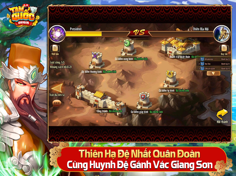 Screenshots Tam Quốc Origin - Game chiến thuật Tam Quốc đỉnh cao