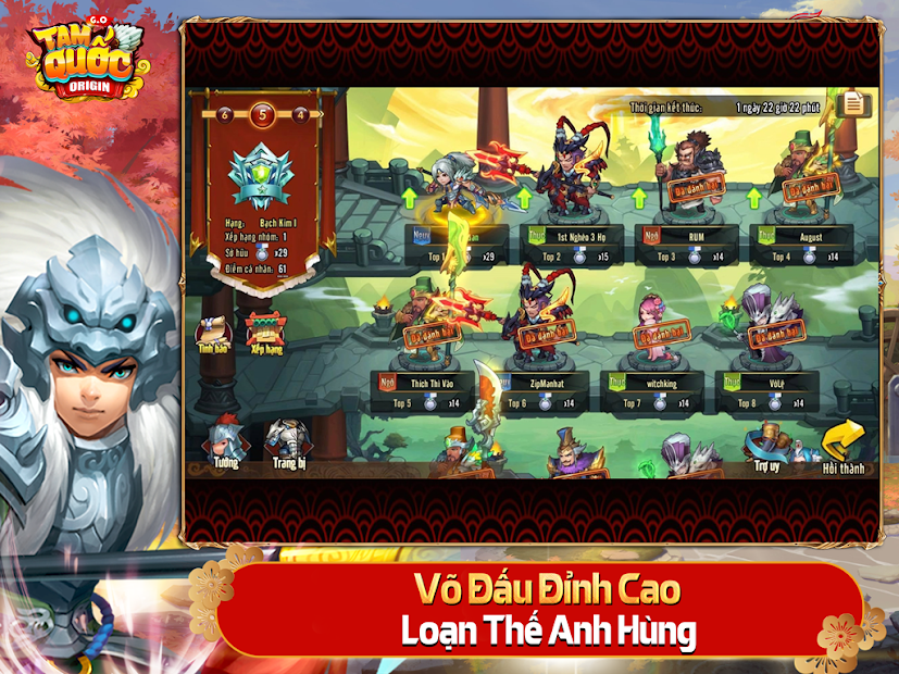 Screenshots Tam Quốc Origin - Game chiến thuật Tam Quốc đỉnh cao
