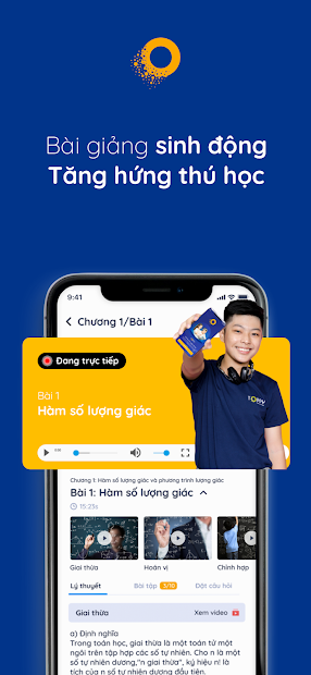 Ảnh chụp màn hình Toppy - ứng dụng giáo dục trực tuyến từ lớp 1 đến lớp 12