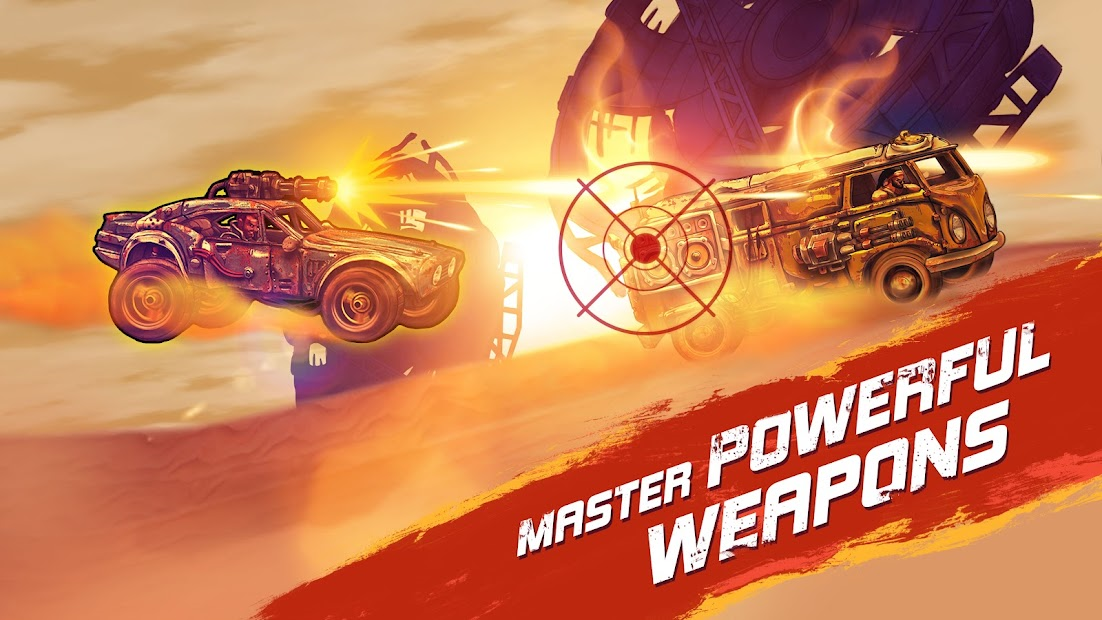 Road Warrior: Combat Racing - Game đua xe bắn súng hậu tận thế | GAWO