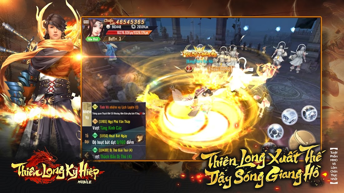 Screenshots Thiên Long Kỳ Hiệp VGP - Game võ lâm chính tông