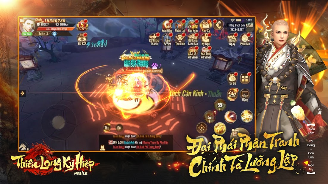 Screenshots Thiên Long Kỳ Hiệp VGP - Game võ lâm chính tông