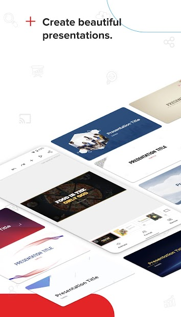 Screenshots Zoho Show - Công cụ tạo slide thuyết trình đa năng trên website, Android, iOS, Smart TV