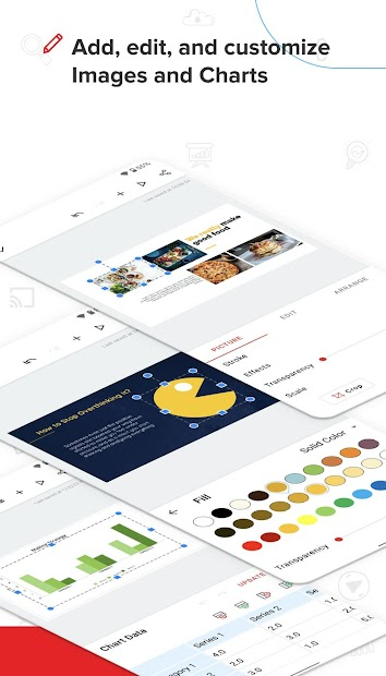 Screenshots Zoho Show - Công cụ tạo slide thuyết trình đa năng trên website, Android, iOS, Smart TV