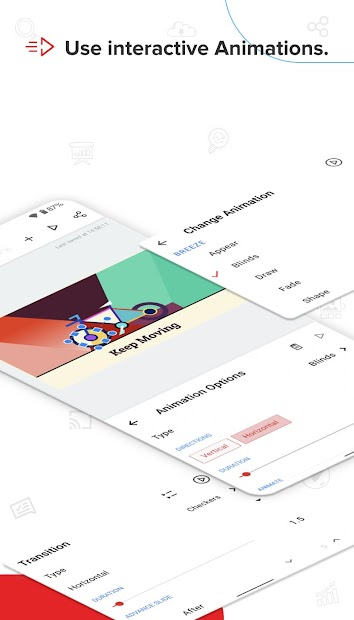 Screenshots Zoho Show - Công cụ tạo slide thuyết trình đa năng trên website, Android, iOS, Smart TV