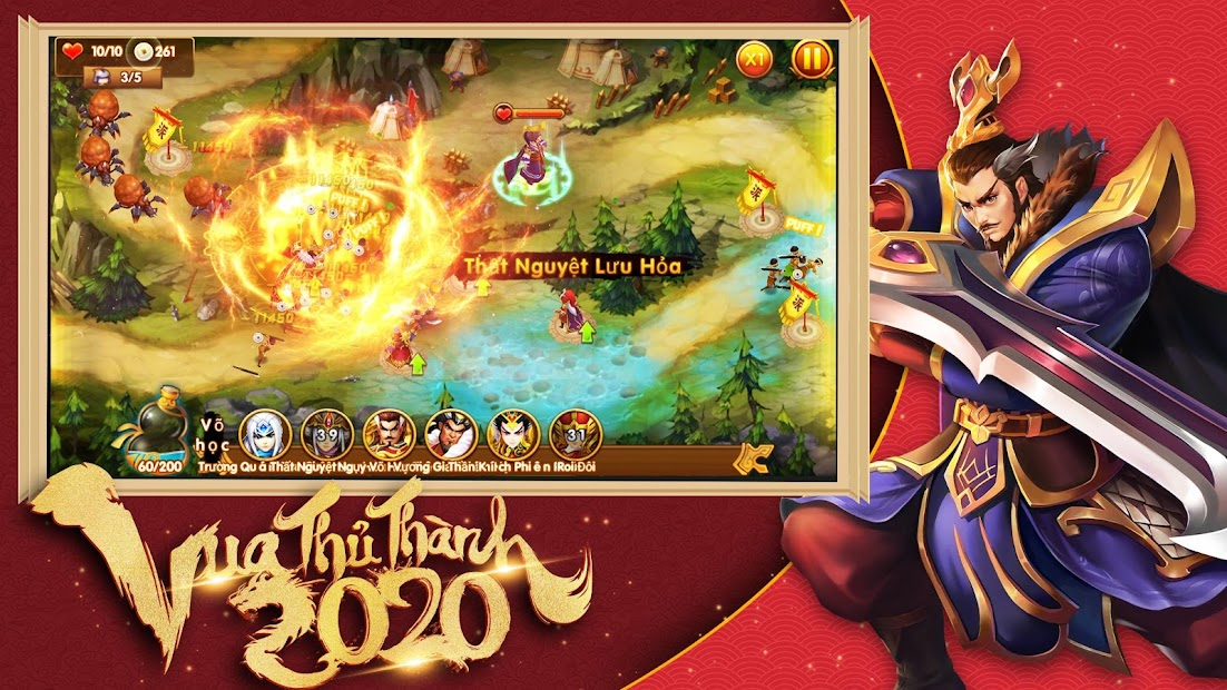 Screenshots Tam Anh Thủ Thành - Game thẻ tướng 3Q phong cách thủ thành