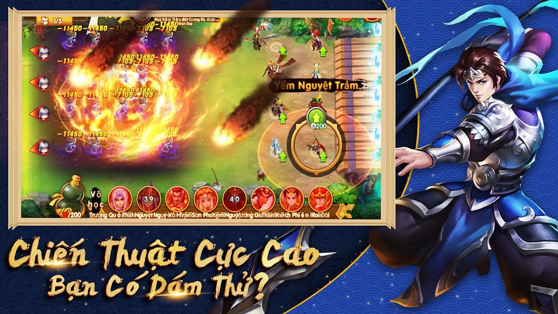 Screenshots Tam Anh Thủ Thành - Game thẻ tướng 3Q phong cách thủ thành