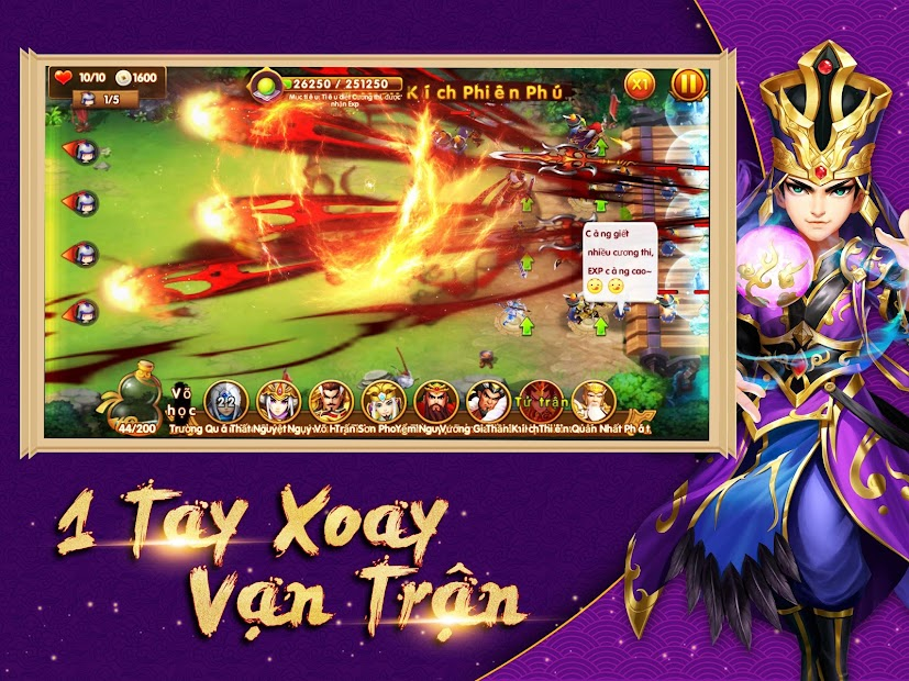 Screenshots Tam Anh Thủ Thành - Game thẻ tướng 3Q phong cách thủ thành