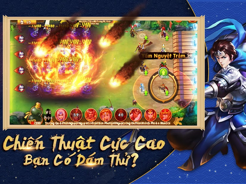 Screenshots Tam Anh Thủ Thành - Game thẻ tướng 3Q phong cách thủ thành