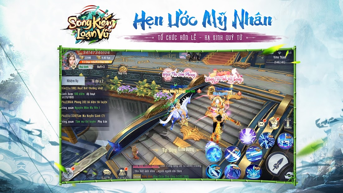 Screenshots Song Kiếm Loạn Vũ - Kho Báu Võ Lâm | Game nhập vai kiếm hiệp