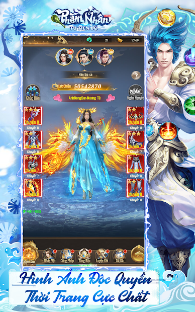 Screenshots Phàm Nhân Mobile - Phi Thăng Tiên Vị | Game tu tiên thế hệ mới