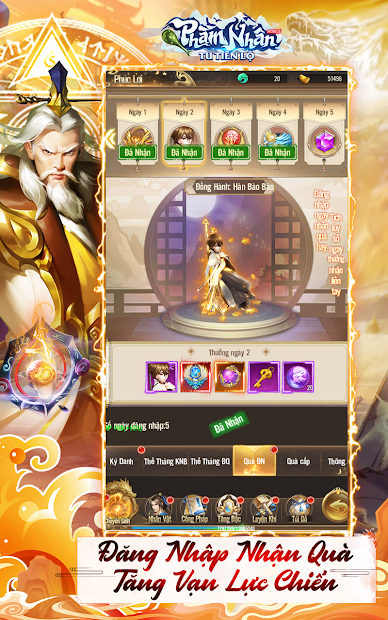 Screenshots Phàm Nhân Mobile - Phi Thăng Tiên Vị | Game tu tiên thế hệ mới