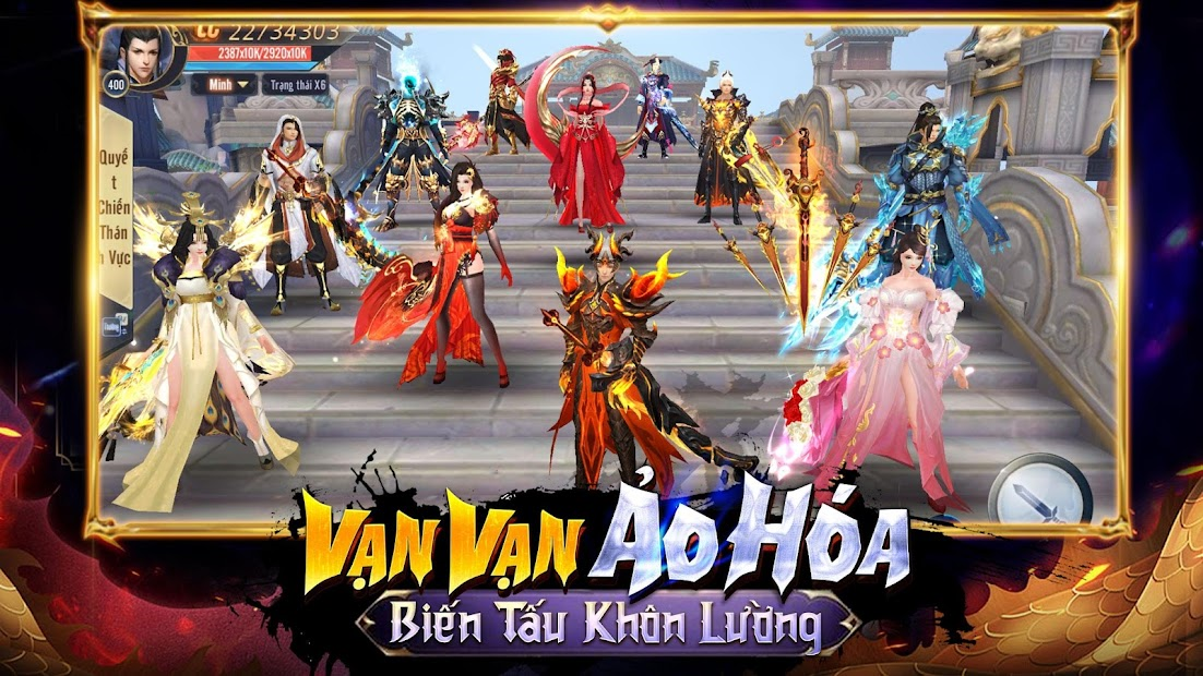 Tải game nhập vai MMORPG Trảm Tiên Quyết - Tru Tiên 5.0 mới nhất với những tính năng độc đáo, đồ họa lung linh và nhiều bản cập nhật đầy hứa hẹn. Hãy để những tinh túy của văn học cổ truyền tương tác với những tính năng hiện đại mang lại cho bạn những trải nghiệm cảm xúc đầy mới mẻ và thú vị nhé!