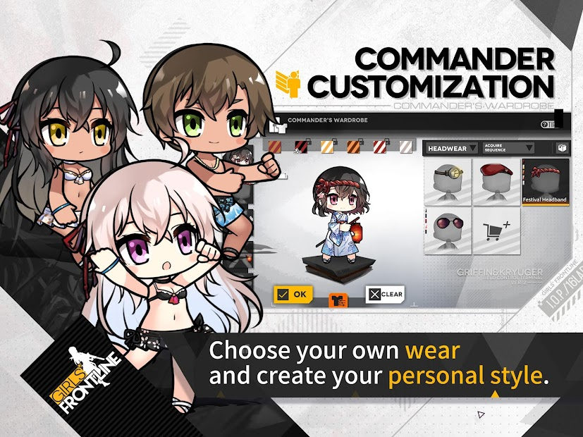 Screenshots Girls’ Frontline - Thảm họa người máy A.D | Game chiến thuật hấp dẫn