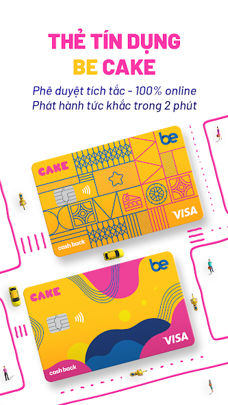 Screenshots Ứng dụng CAKE - Digital Banking: Ngân hàng số miễn phí trọn đời