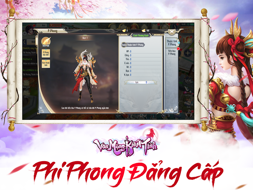 Screenshots Vân Mộng Kiếm Tình Mobile - Gzone: Game mobile nhập vai kiếm hiệp