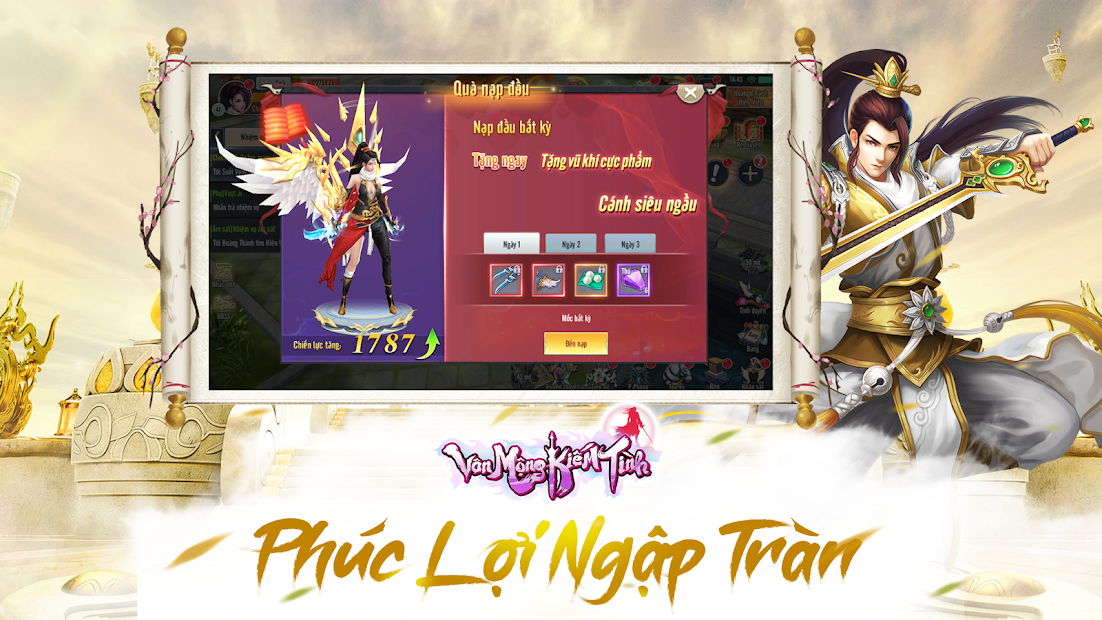 Screenshots Vân Mộng Kiếm Tình Mobile - Gzone: Game mobile nhập vai kiếm hiệp