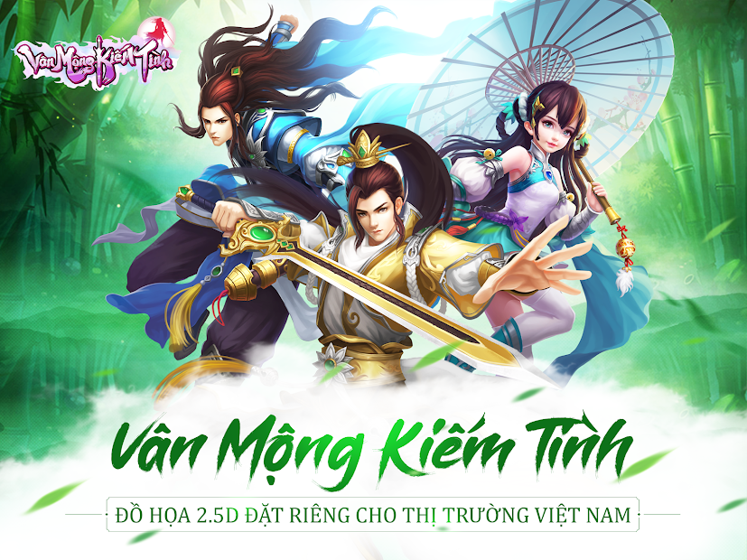 Screenshots Vân Mộng Kiếm Tình Mobile - Gzone: Game mobile nhập vai kiếm hiệp