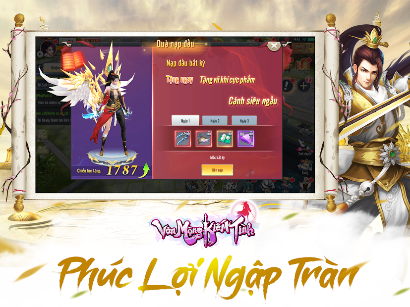 Screenshots Vân Mộng Kiếm Tình Mobile - Gzone: Game mobile nhập vai kiếm hiệp