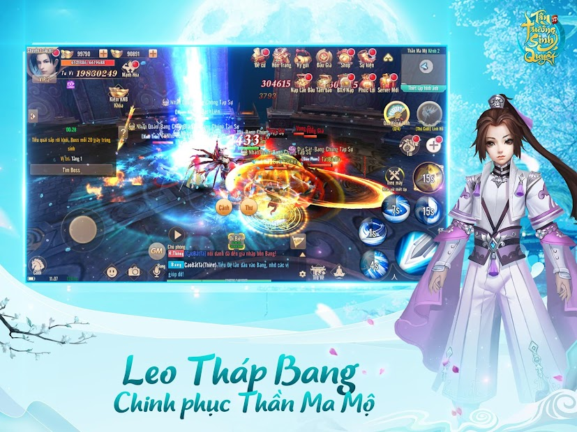 Screenshots Tân Trường Sinh Quyết - Game nhập vai PK đẳng cấp cao thủ