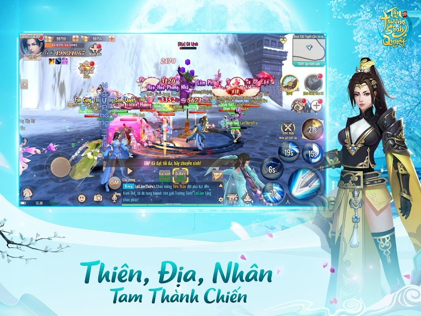 Screenshots Tân Trường Sinh Quyết - Game nhập vai PK đẳng cấp cao thủ