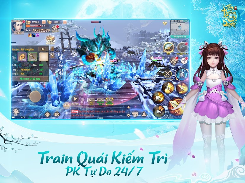Screenshots Tân Trường Sinh Quyết - Game nhập vai PK đẳng cấp cao thủ