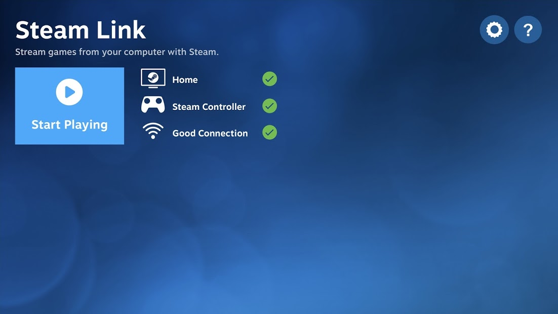 Screenshots Tải Steam Link - Kết nối Steam trên máy tính với điện thoại, TV