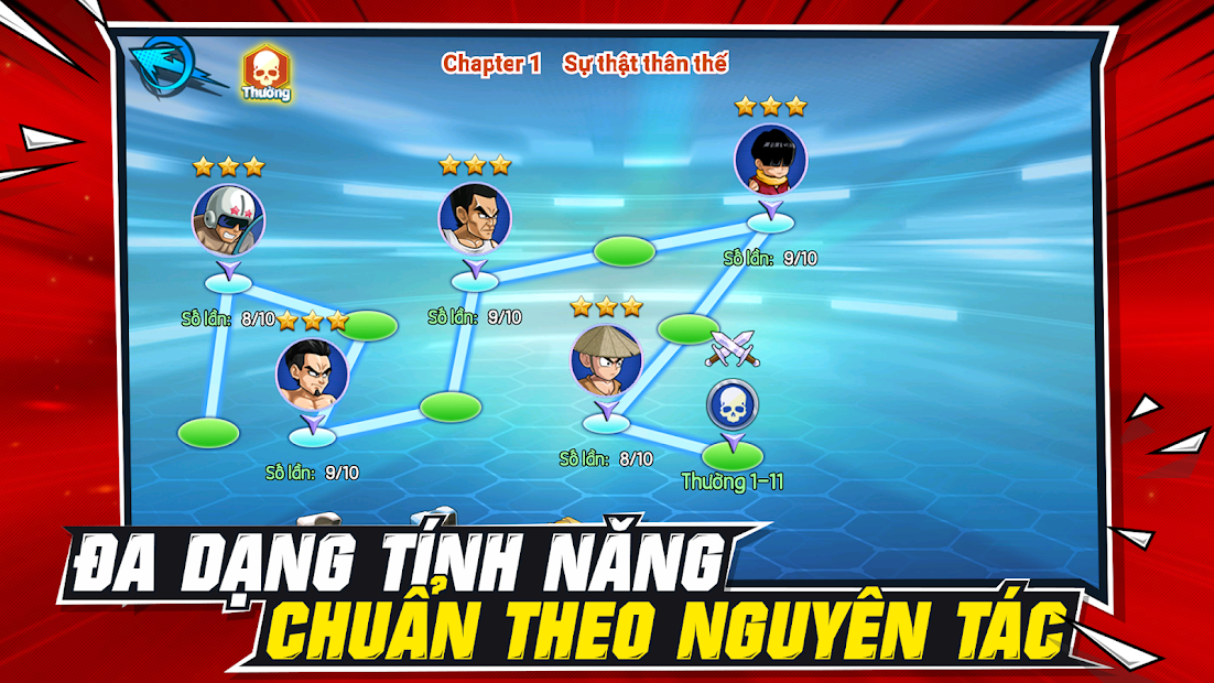 Screenshots Rồng Thần Huyền Thoại Mobile – game đấu tướng Dragonball thế hệ mới
