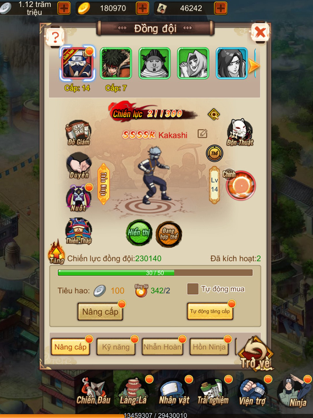 Screenshots Hỏa Chí Nhẫn Giả | Game thẻ bài chuẩn nguyên tác Naruto