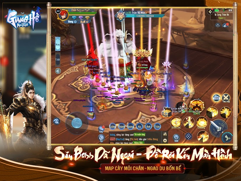 Screenshots Giang Hồ Ngũ Tuyệt VTC Mobile - Ngũ Hành Động Càn Khôn