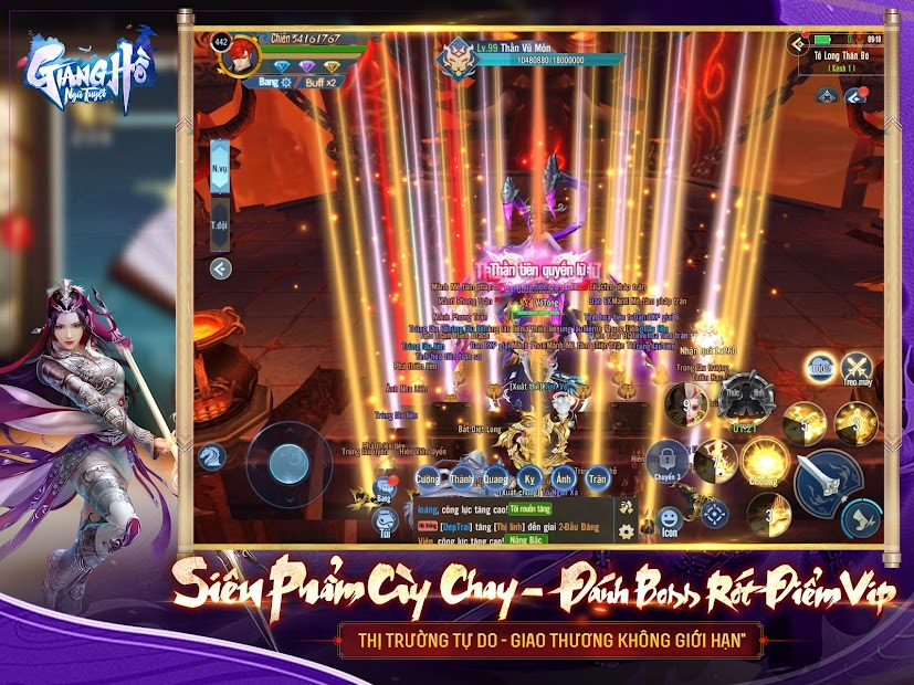 Screenshots Giang Hồ Ngũ Tuyệt VTC Mobile - Ngũ Hành Động Càn Khôn