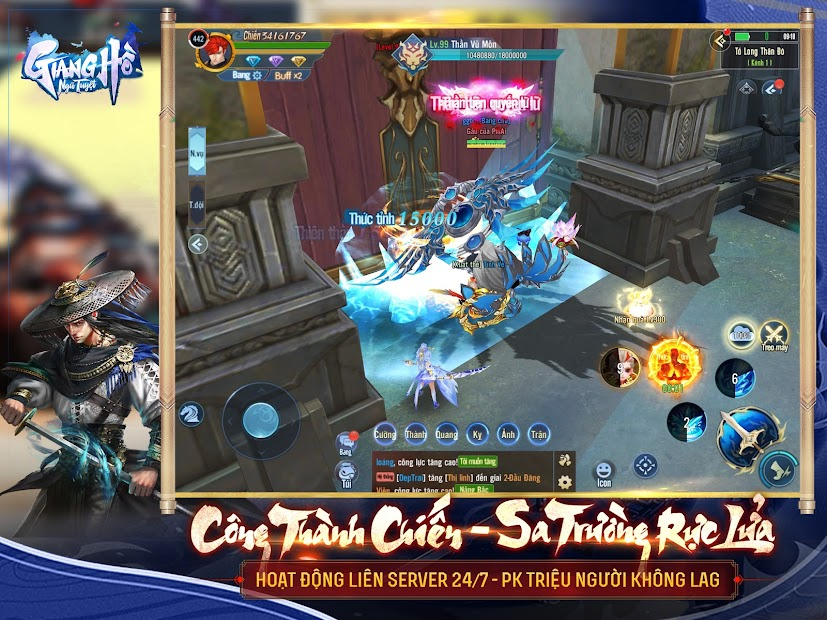 Screenshots Giang Hồ Ngũ Tuyệt VTC Mobile - Ngũ Hành Động Càn Khôn