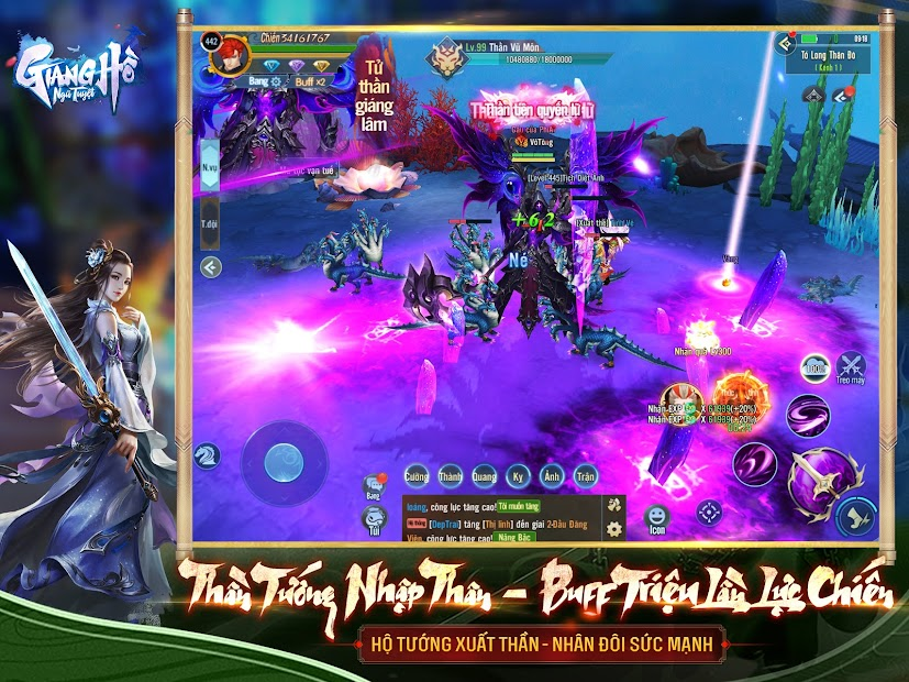 Screenshots Giang Hồ Ngũ Tuyệt VTC Mobile - Ngũ Hành Động Càn Khôn