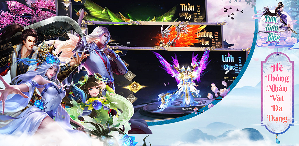 Screenshots Tam Sinh Kiếp - Game nhập vai MMORPG tiên hiệp hay nhất
