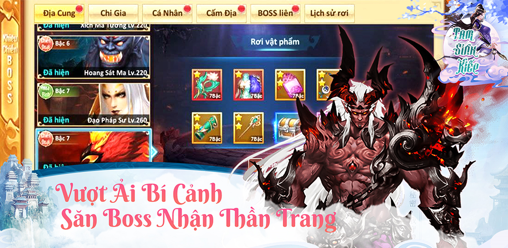 Screenshots Tam Sinh Kiếp - Game nhập vai MMORPG tiên hiệp hay nhất
