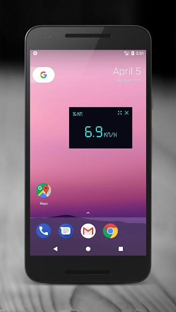 Screenshots GPS Speedometer - App đo tốc độ, quãng đường di chuyển