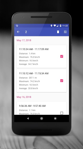 Screenshots GPS Speedometer - App đo tốc độ, quãng đường di chuyển