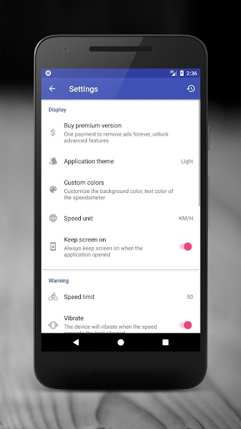 Screenshots GPS Speedometer - App đo tốc độ, quãng đường di chuyển