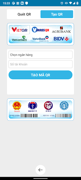 Screenshots Ví Vimass: Ứng dụng ví điện tử đa năng