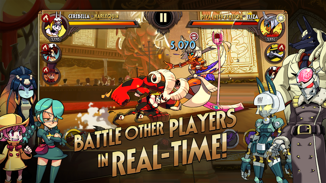 Screenshots Skullgirls: Fighting RPG - Game chiến đấu đồ hoạ 2D cực đẹp