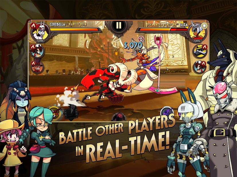 Chụp màn hình Skullgirls: Fighting RPG - Game đối kháng với đồ họa 2D đẹp mắt