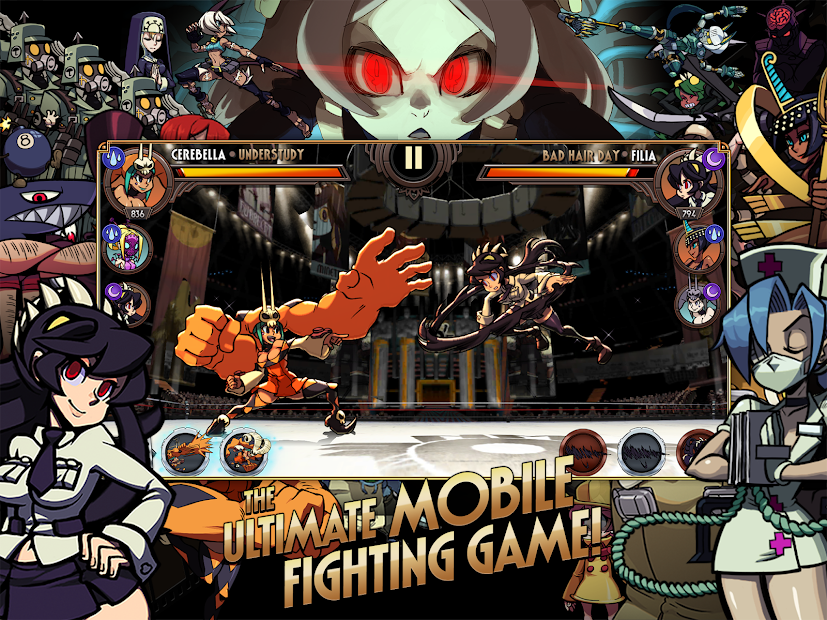 Screenshots Skullgirls: Fighting RPG - Game chiến đấu đồ hoạ 2D cực đẹp