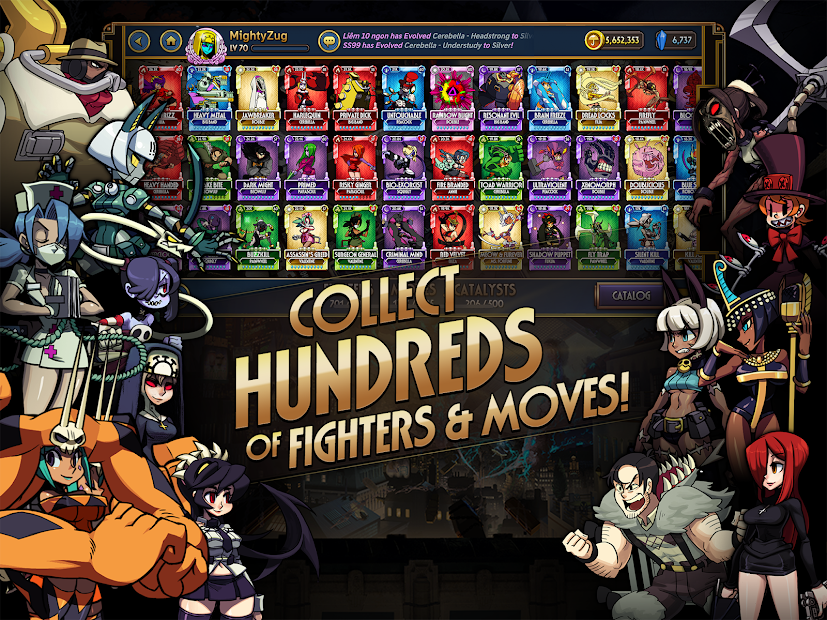 Tải Skullgirls: Fighting Rpg - Game Chiến Đấu Đồ Hoạ 2D Cực Đẹp