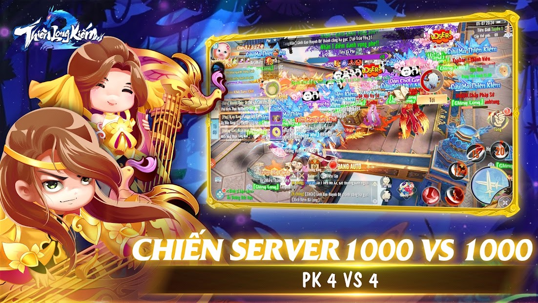 Screenshots Thiên Long Kiếm 2 - Game MMORPG đồ họa 3D đẹp mắt