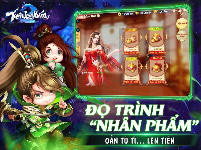 Screenshots Thiên Long Kiếm 2 - Game MMORPG đồ họa 3D đẹp mắt
