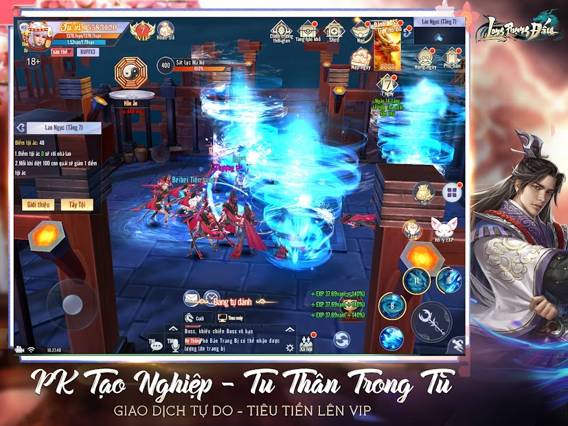 Screenshots Long Phụng Đấu VTC Mobile - Game nhập vai tiên hiệp