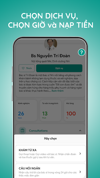 Screenshots Wellcare: Ứng dụng khám, chữa bệnh từ xa