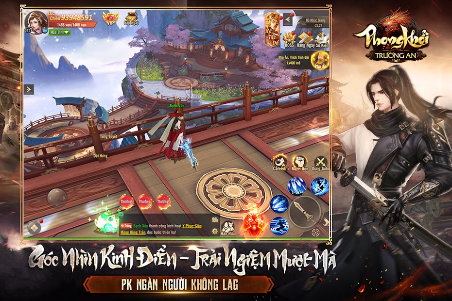 Screenshots Phong Khởi Trường An Funtap - Game mobile kiếm hiệp võ lâm