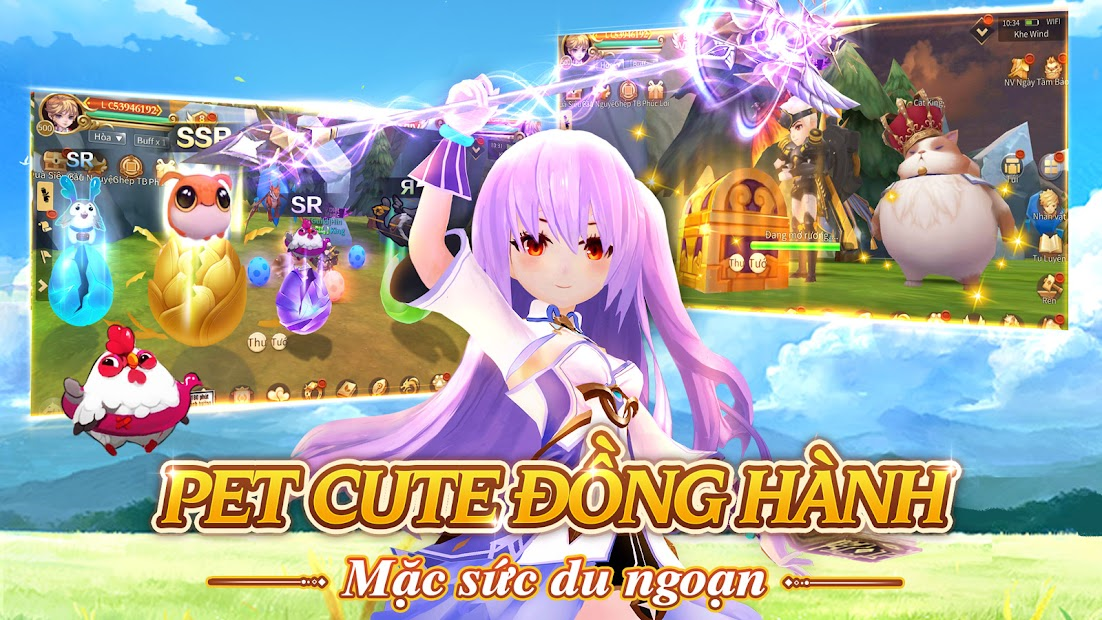 Screenshots Dragon Heroes - Cuộc phiêu lưu kỳ ảo với PET Rồng Thần
