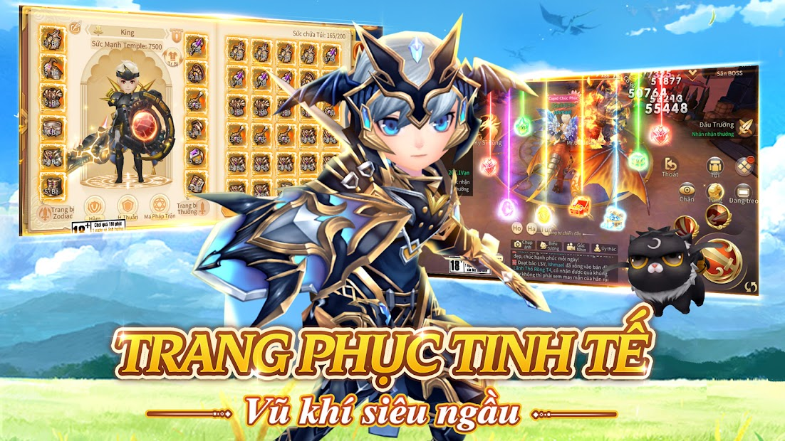 Screenshots Dragon Heroes - Cuộc phiêu lưu kỳ ảo với PET Rồng Thần
